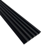 Sulcado Slat Panel - Charcoal Small - Floors To Walls