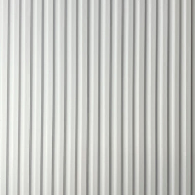 Sulcado Slat Panel - Pure White Small - Floors To Walls