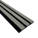 Sulcado Slat Panel - Silver Metallic Large - Floors To Walls