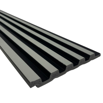 Sulcado Slat Panel - Silver Metallic Small - Floors To Walls