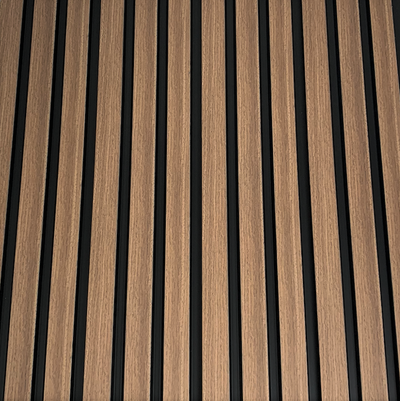 Sulcado Slat Panel - Walnut Large - Floors To Walls