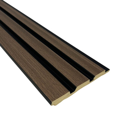 Sulcado Slat Panel - Walnut Large - Floors To Walls