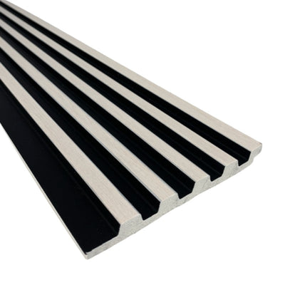 Sulcado Slat Panel - White Small - Floors To Walls