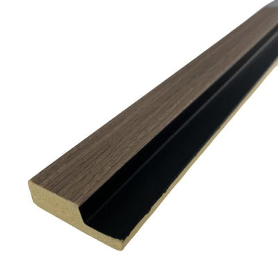 Sulcado Slat Panel - Trims - Walnut - Floors To Walls