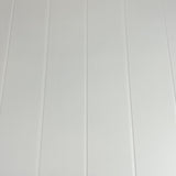 Value Range - 5mm Gloss White V-Groove - Floors To Walls