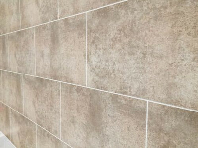 Cutline Beige Tile Effect - Floors To Walls