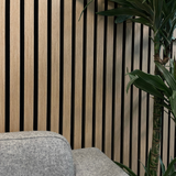 Slat Wall Panel - Natural Oak - Floors To Walls