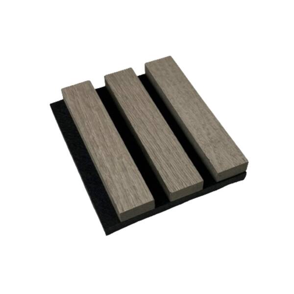 Slat Wall Panel - Grey - Floors To Walls