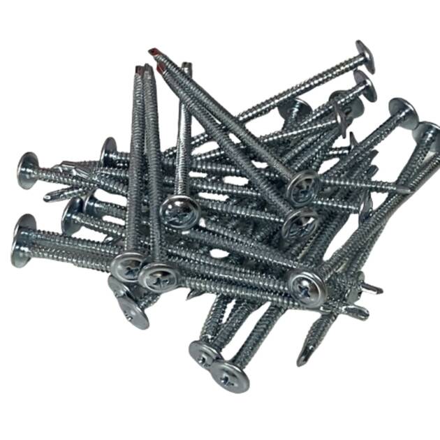 Bay Pole Wafer Head Self Drilling Multi Purpose Screw - Floors To Walls