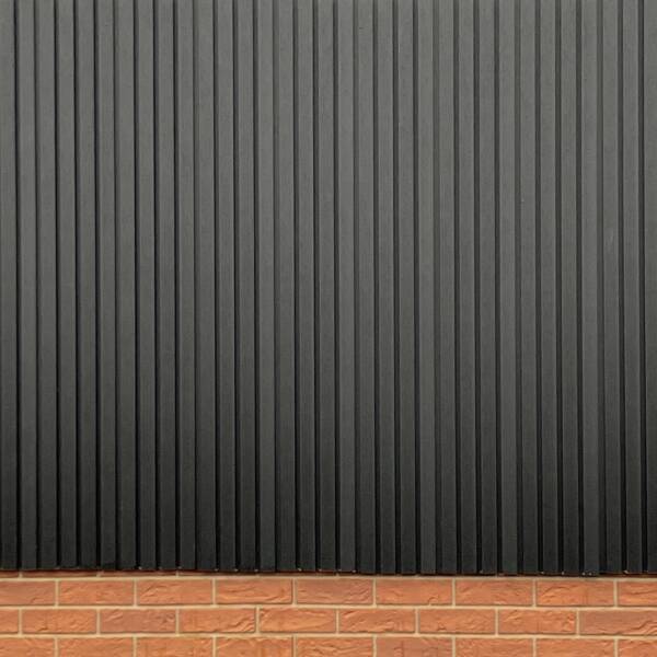 External Slat Wall Cladding - Black