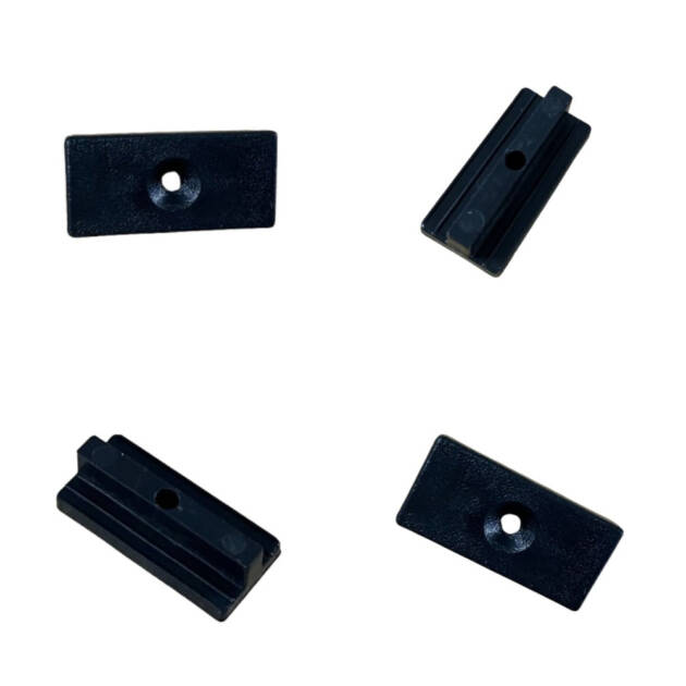 Composite Decking - Black T Clip Spacers With Screw