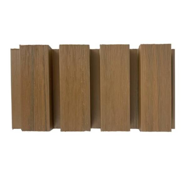 External Slat Wall Cladding - Dark Teak