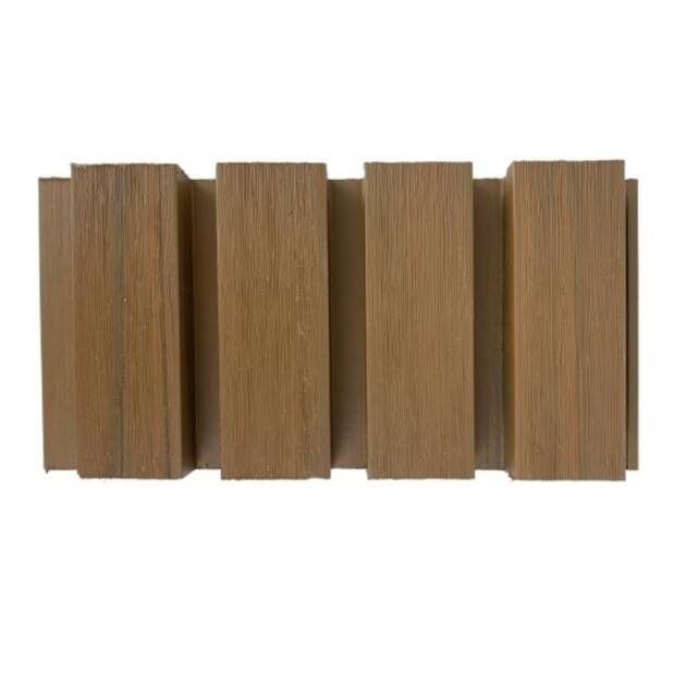 External Slat Wall Cladding - Dark Teak