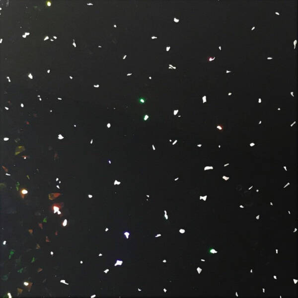 Large Black Sparkle - 1m Shower Wall Panelling - Floors To Walls