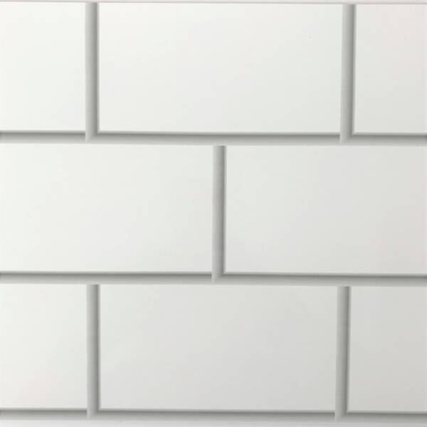 Jubilee Tile Effect White - Floors To Walls
