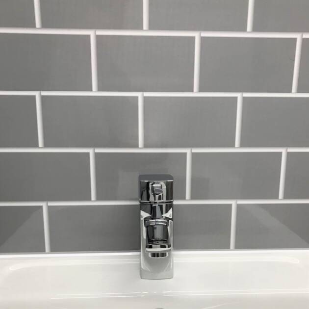 Jubilee Tile Effect - Grey - Floors To Walls