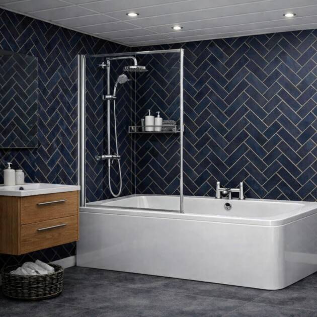 large-multi-navy-blue-chevron-herringbone-1m-shower-wall-panels-floors-to-walls