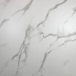 Large White Marble - 1m Shower Wall Panelling - Floors To Walls