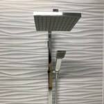 Large Wave Tile - 1m Shower Wall Panelling - Floors To Walls