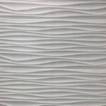 Large Wave Tile - 1m Shower Wall Panelling - Floors To Walls