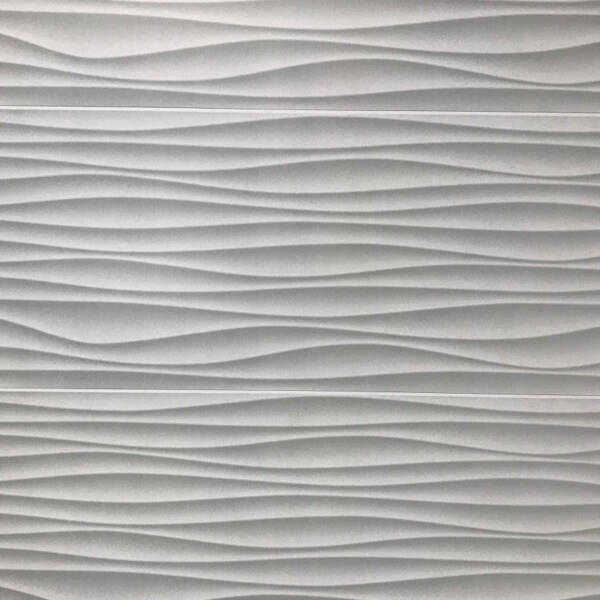 Large Wave Tile - 1m Shower Wall Panelling - Floors To Walls