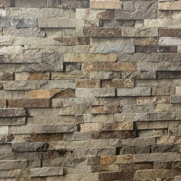 Large Natural Stone Pennine - 1m Shower Wall Panelling - Floors To Walls