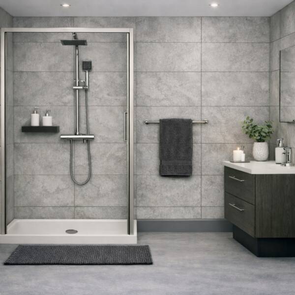 Penrith-Groutline-Tile-Effect-Grey-600mm-Pack-of-2-Bathroom-Shower-Wall-Panels-Scene-Floors-To_Walls-F2W