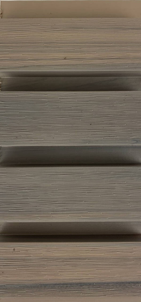 External Slat Wall Cladding - Rustic Wood - Image 4