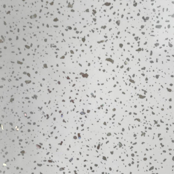 Large White Sparkle Shower Panel - 1m Shower Wall Panelling - Floors To Walls