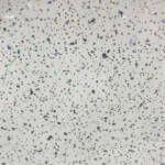 Large White Sparkle Shower Panel - 1m Shower Wall Panelling - Floors To Walls