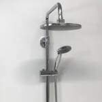 Large High Gloss White - 1m Shower Wall Panelling - Floors To Walls