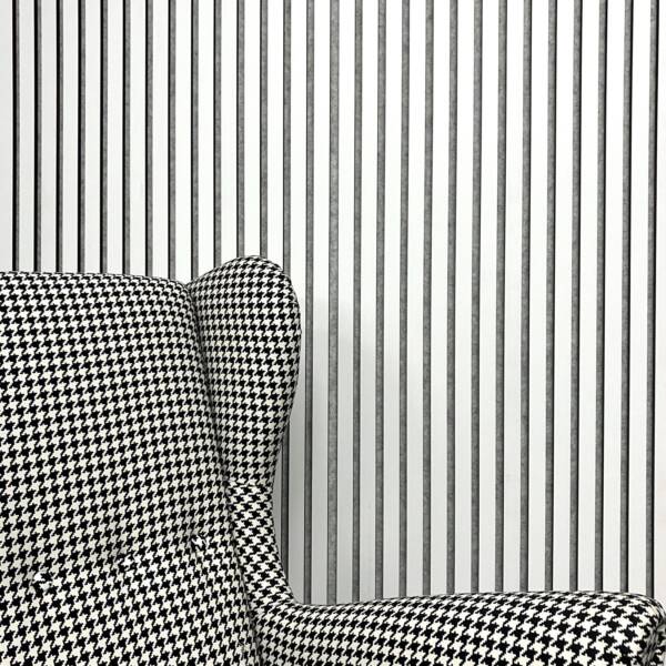 Slat Wall Panel Acoustic - White - Floors To Walls