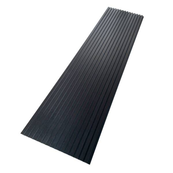 Slat Wall Panel - Black - Floors To Walls