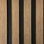 Slat Wall Waterproof Premium 300mm - Natural Oak - Floors To Walls