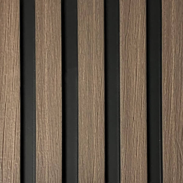 Slat Wall Waterproof Premium 300mm - Walnut - Floors To Walls