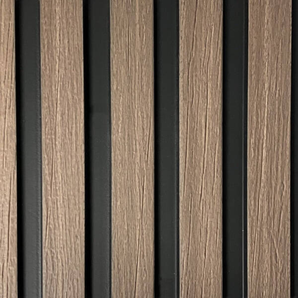 Slat Wall Waterproof Premium 300mm - Walnut - Floors To Walls