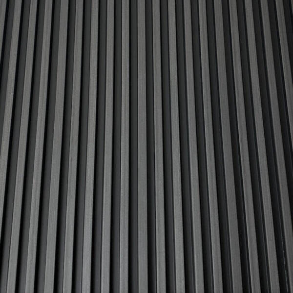 Sulcado Slat Panel - Charcoal Small - Floors To Walls