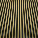 Sulcado Slat Panel - Gold Metallic Small - Floors To Walls