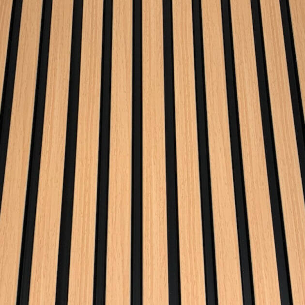 Sulcado Slat Panel - Light Ash Large - Floors To Walls