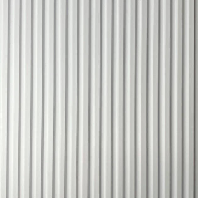 Sulcado Slat Panel - Pure White Small - Floors To Walls