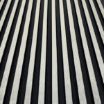 Sulcado Slat Panel - Silver Metallic Small - Floors To Walls