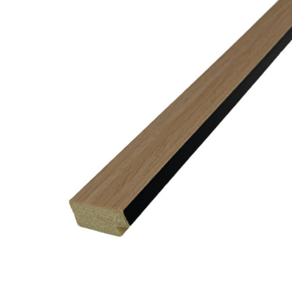 Sulcado Slat Panel - Trims - Light Ash - Floors To Walls
