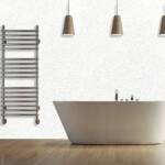 Large White Sparkle Shower Panel - 1m Shower Wall Panelling - Floors To Walls