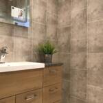 Cutline Beige Tile Effect - Floors To Walls