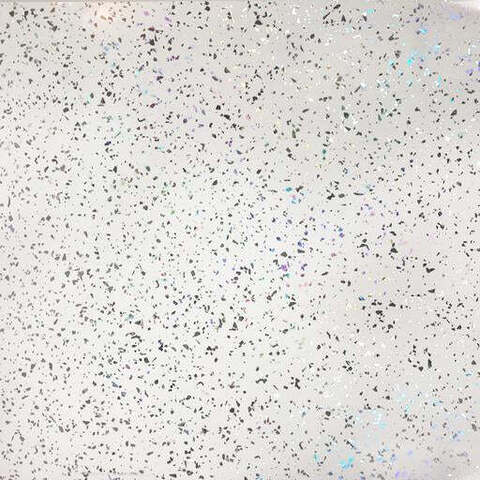 2 Sided Shower Wall Kit - White Sparkle - Floors To Walls
