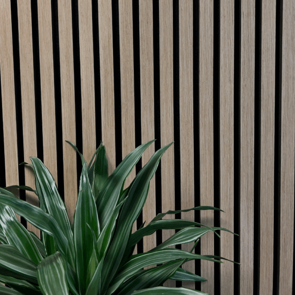 Slat Wall Panel - Natural Oak - Floors To Walls