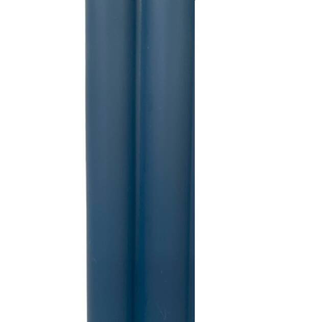 Sulcado Fluted Slat Panel - Trims - Midnight Blue - Right Hand Trim Fluted