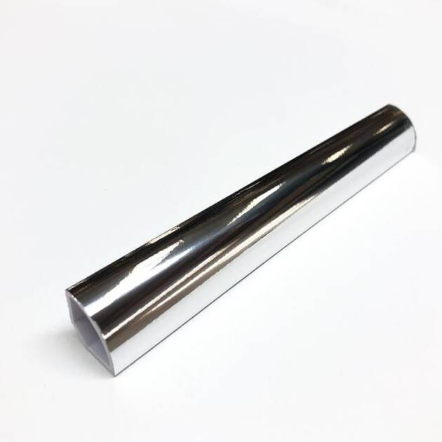 PVC Quadrant Trim - silver