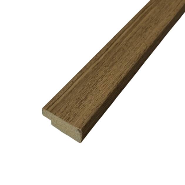 Slat Wall Waterproof Premium - Trims - Natural Oak - Right Hand Trim Large