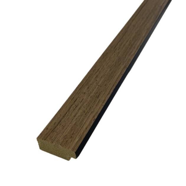 Sulcado Slat Panel 122mm Range - Trims - Natural Oak - Right Hand Trim Large